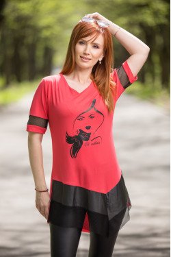 Туника с принт Хера