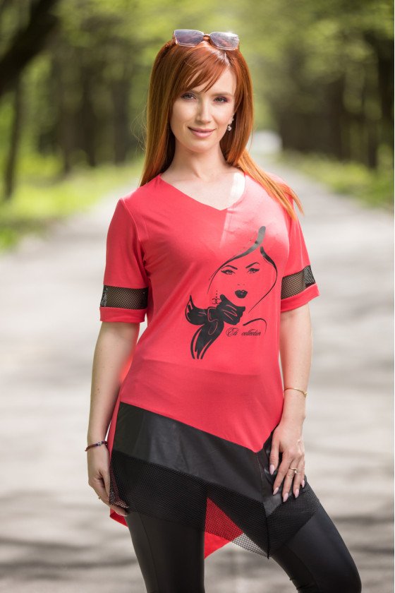 Туника с принт Хера