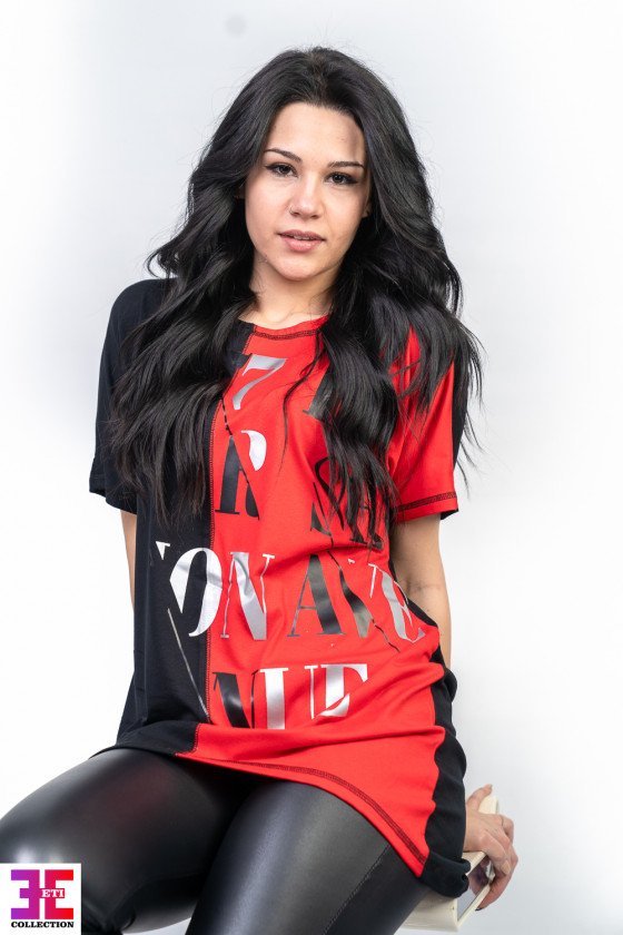 Туника в два цвята Тери