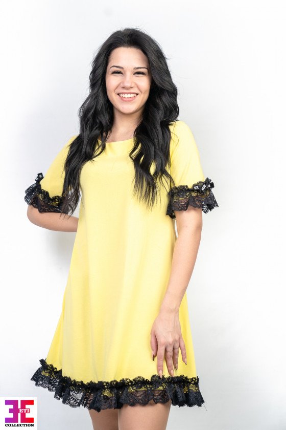 Рокля с дантела Даниела