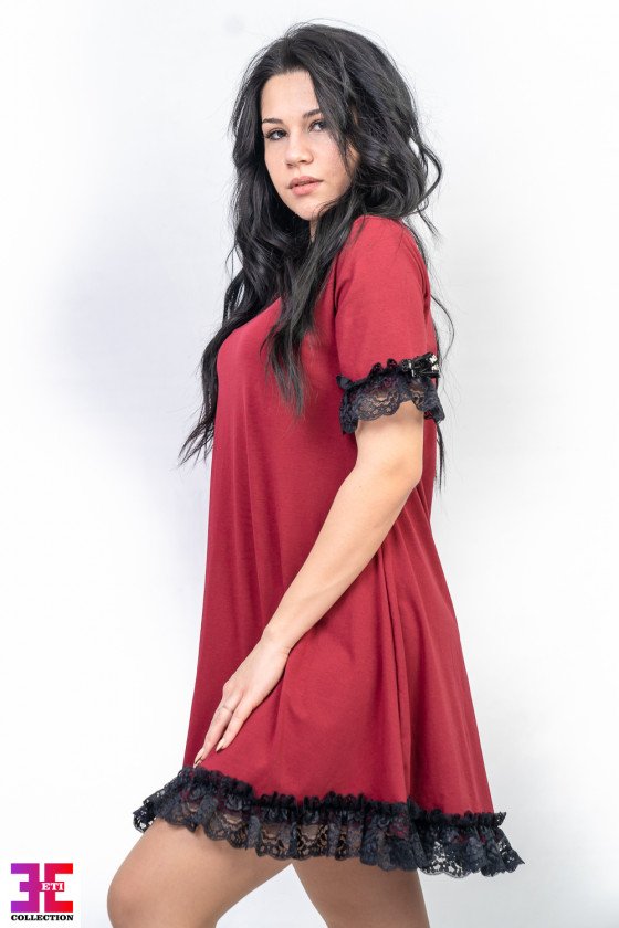 Рокля с дантела Грета