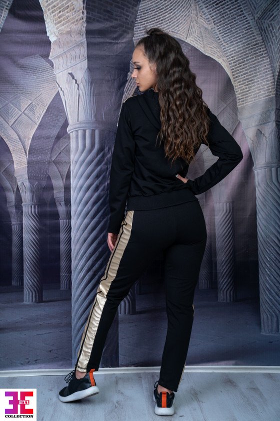 СПОРТЕН ЕКИП С КОЖА -ЗЛАТО