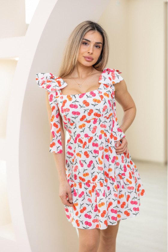 Лятна рокля на черешки Красимира