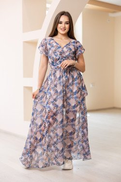 Дълга рокля от шифон Патрисия