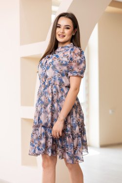 Рокля от шифон Кали