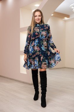 Рокля от шифон Зефира