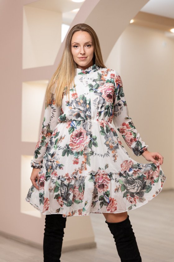 Прекрасна рокля от шифон Карина