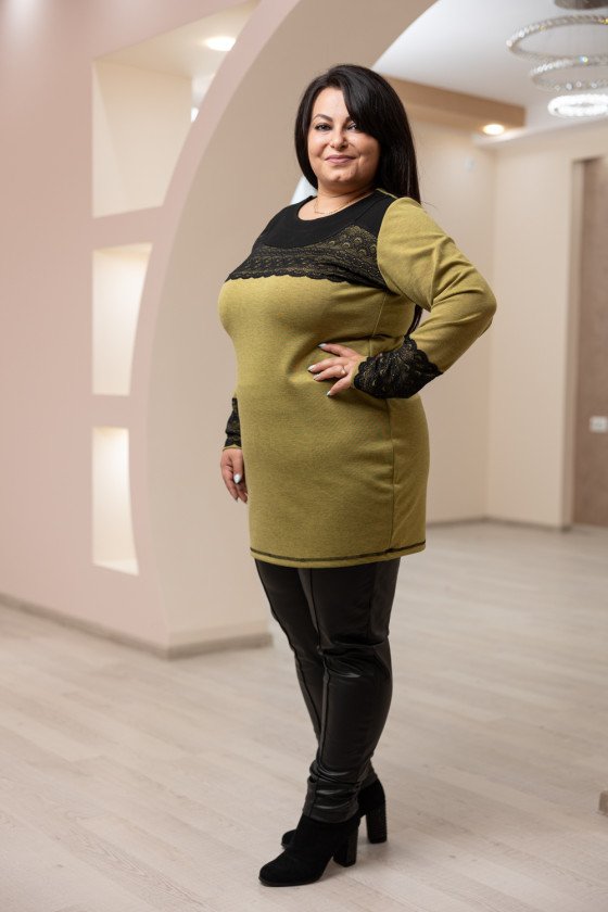 Елегантана туника с дантела Боряна