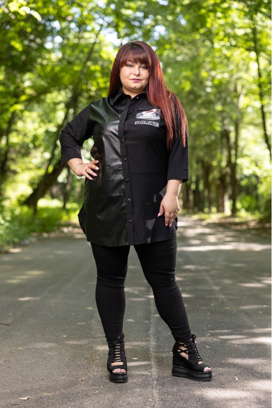 Елегантна риза с джоб