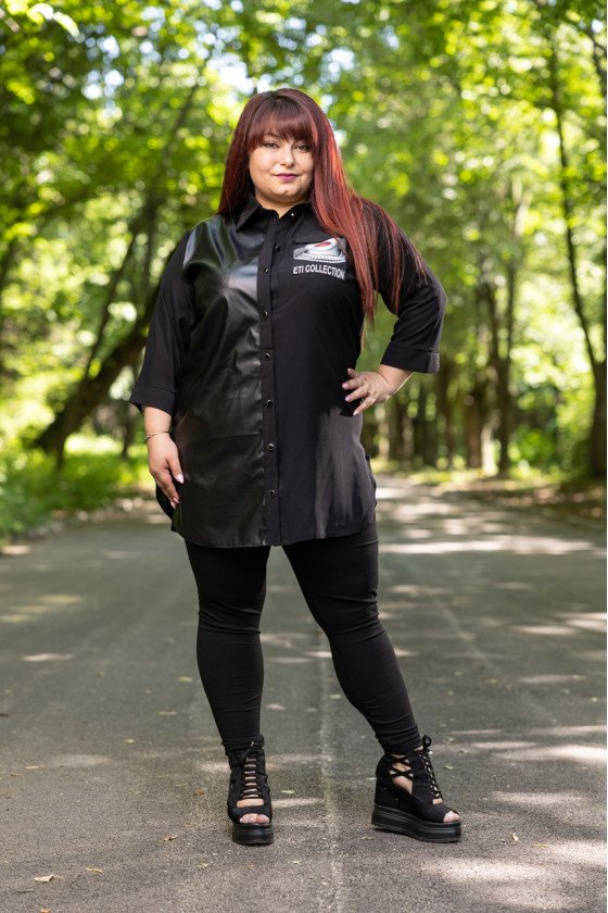 Елегантна риза с джоб