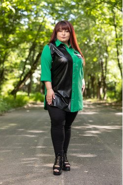 Елегантна риза с джоб Траяна