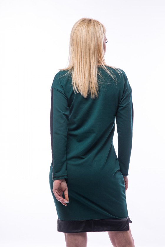 Прекрасна рокля с кожа Равиола