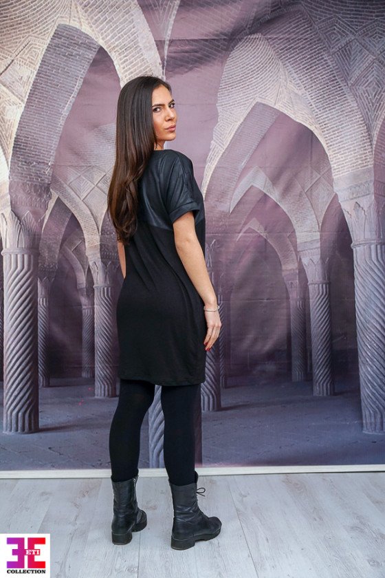 ТУНИКА С КОЖА ЖАНА