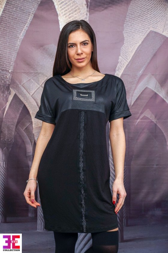 ТУНИКА С КОЖА ЖАНА