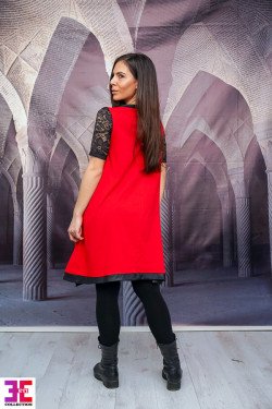 ПРЕКРАСНА ТУНИКА С КОЖА САРА