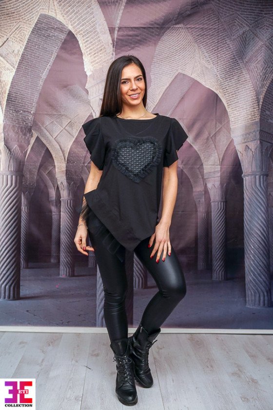 ЕЛЕГАНТНА РИЗА СЪС СЪРЦЕ БИАНА