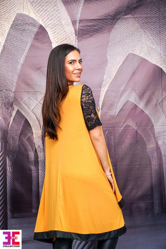 ПРЕКРАСНА ТУНИКА С КОЖА