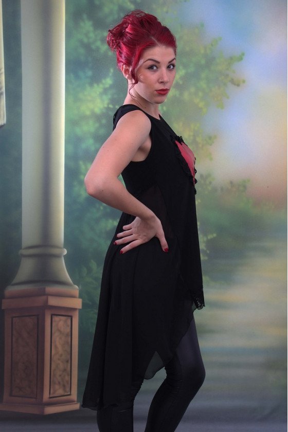 ЕЛЕГАНТНА ТУНИКА С ШИФОН ОЛИВИЯ