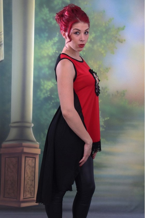 ЕЛЕГАНТНА ТУНИКА С ШИФОН МАРГАРИТА