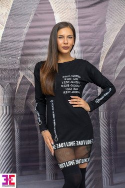 ЕЛЕГАНТНА ТУНИКА С МРЕЖА ЖАНА