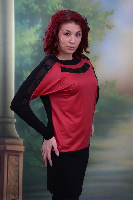 ТУНИКА С КОЖА АЛИ