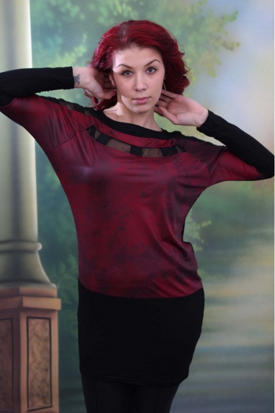 ТУНИКА С КОЖА НОНА