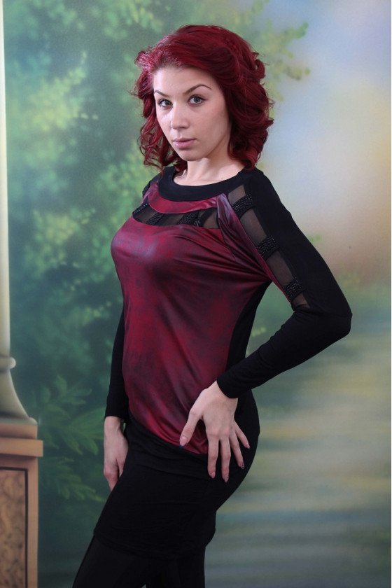 ТУНИКА С КОЖА НОНА