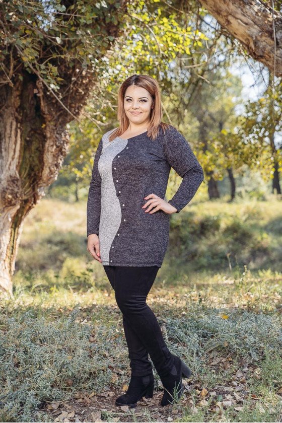 ПРЕКРАСНА ТУНИКА ЗА ЕДРИ ДАМИ КРАСИ