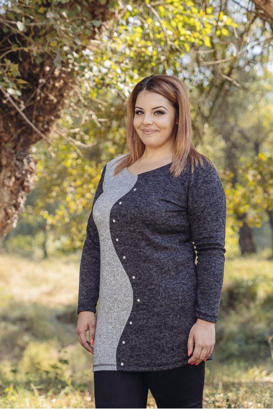 ПРЕКРАСНА ТУНИКА ЗА ЕДРИ ДАМИ КРАСИ