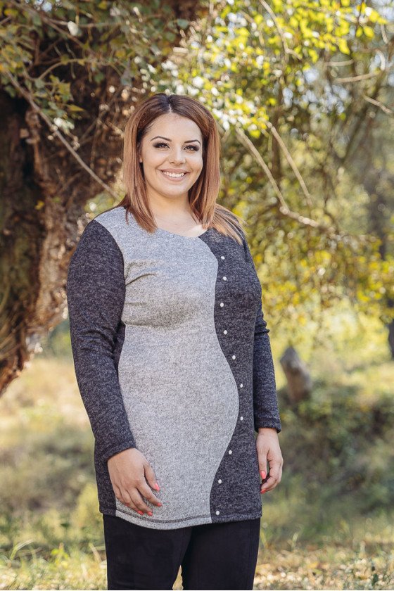 ПРЕКРАСНА ТУНИКА ЗА ЕДРИ ДАМИ КРАСИ