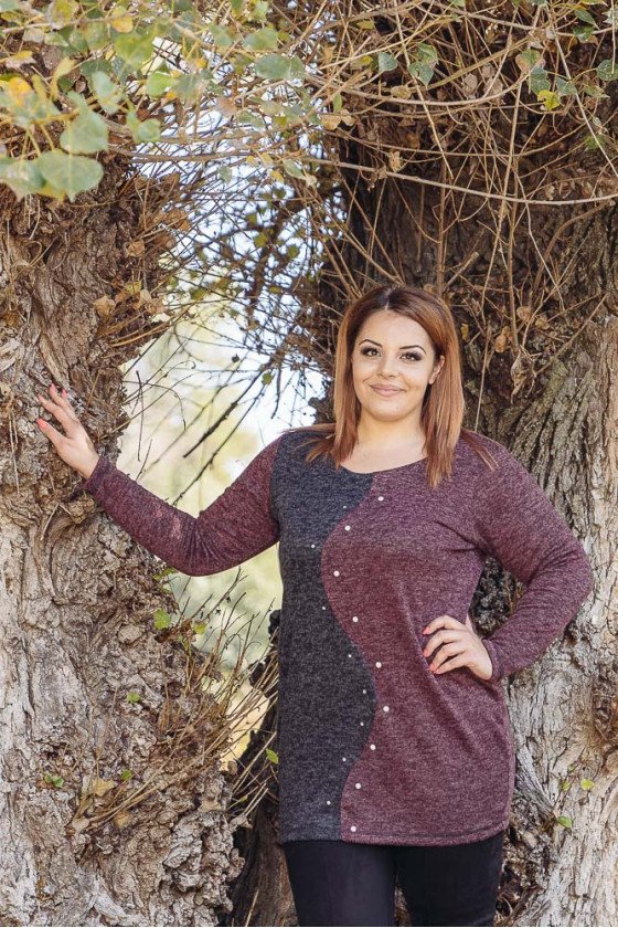 ПРЕКРАСНА ТУНИКА ЗА ЕДРИ ДАМИ МАЛИНА