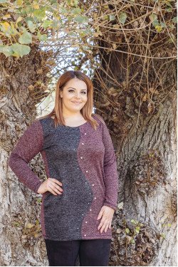 ПРЕКРАСНА ТУНИКА ЗА ЕДРИ ДАМИ МАЛИНА