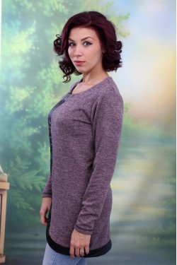 ЕЛЕГАНТНА ТУНИКА С КОЖА ИВАНА